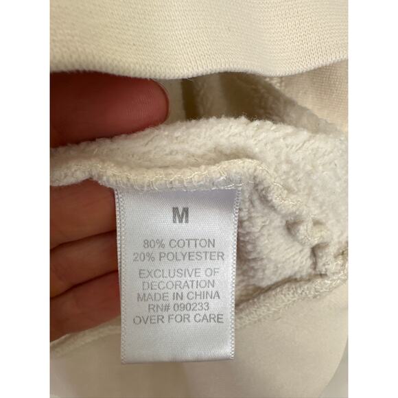 Essentials Fear Of God Off White/Cream Crewneck Sweatshirt in -M - Picture 6 of 8